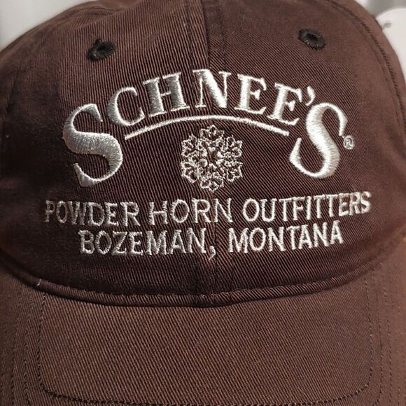 Schnee's Powder Horn Outfitters Velcroback Hat - New - Picture 2 of 7